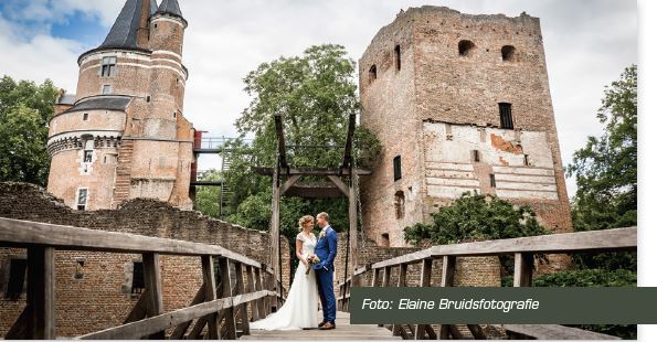 Bruiloft bij kasteel duurstede